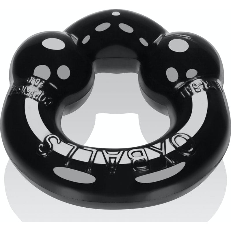 Ultraballs 2 Pack Cockring Black and Clear