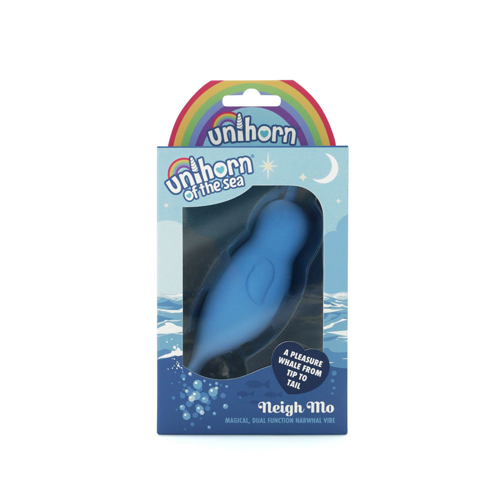 Unihorn of the Sea Neigh Mo Narwhal – Luxury Silicone Vibrator