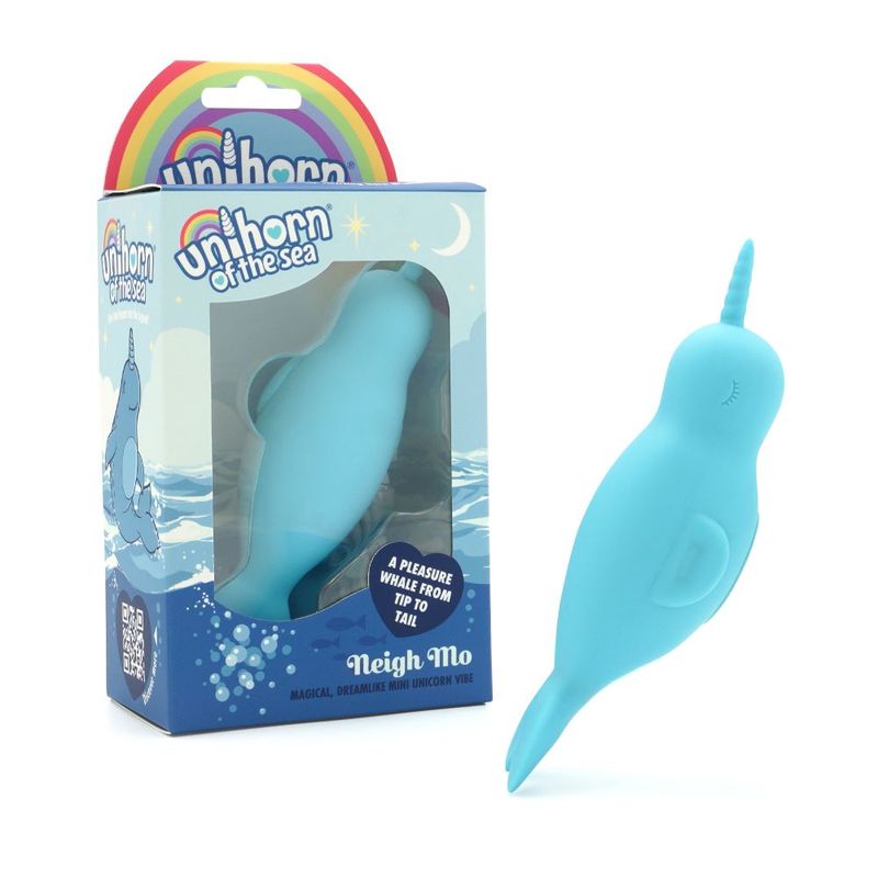 Unihorn of the Sea Neigh Mo Narwhal – Luxury Silicone Vibrator