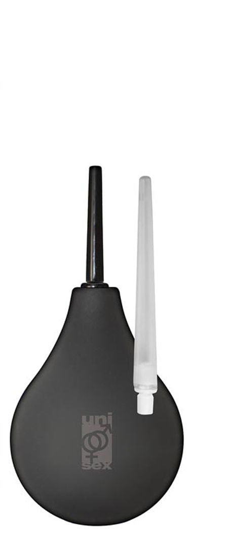 Universal Black Douche System With Two Interchangeable Heads