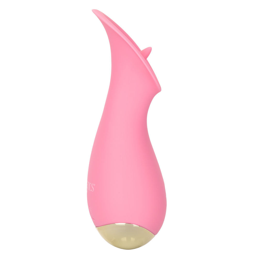 CalExotics Slay Tickle Me Petite (Pink) – Petite Clitoral Vibrator with Flickering Vibes