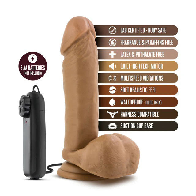 Coverboy Soccer Champ Realistic Vibrator with Remote Control