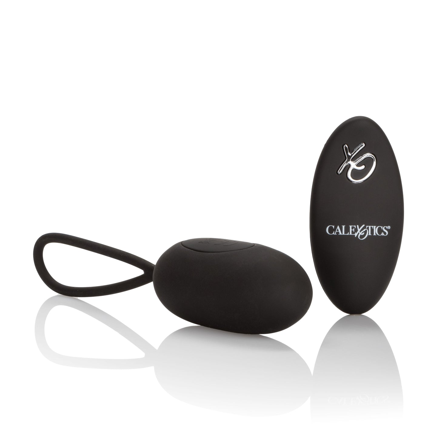 Silicone Remote Egg Black With 12 Vibration Functions and Remote Control