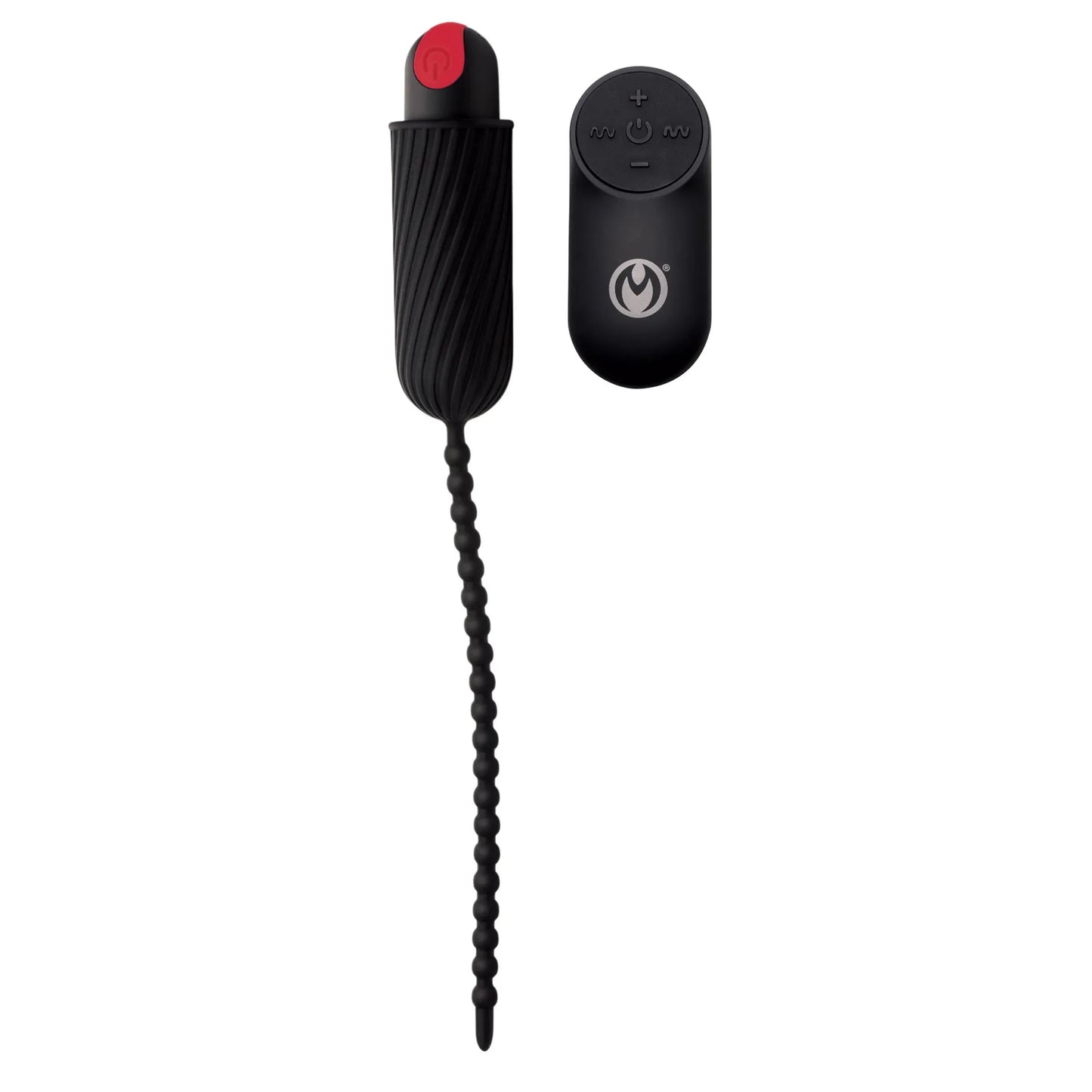 Dark Chain Rechargeable Silicone Sound – Remote-Controlled Urethral Sounding Beads