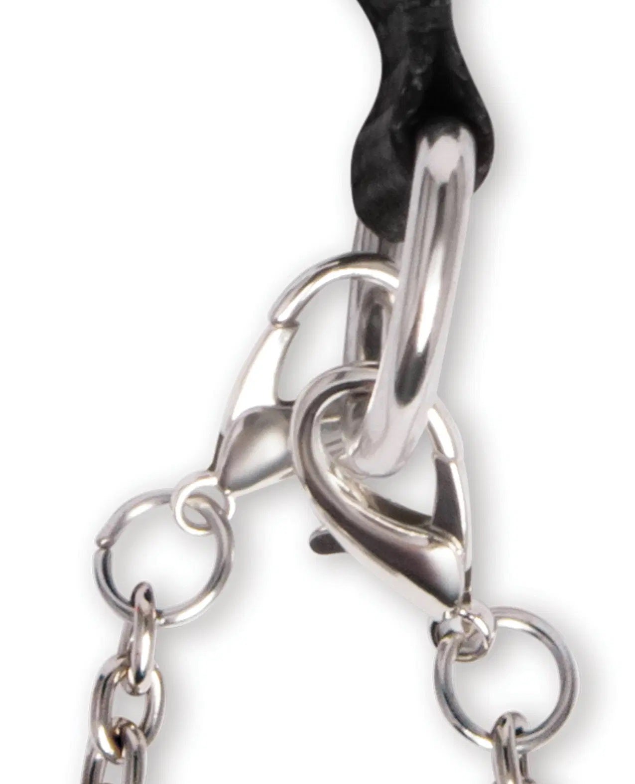 Lux Fetish 12-Piece Interchangeable Collar and Nipple Clips Set (Black) – Fetish Accessories