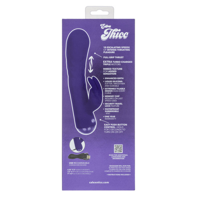 Extra Thicc Chubby Deep Thrust Bunny – 6.25 Inch Triple-Motor Vibrator