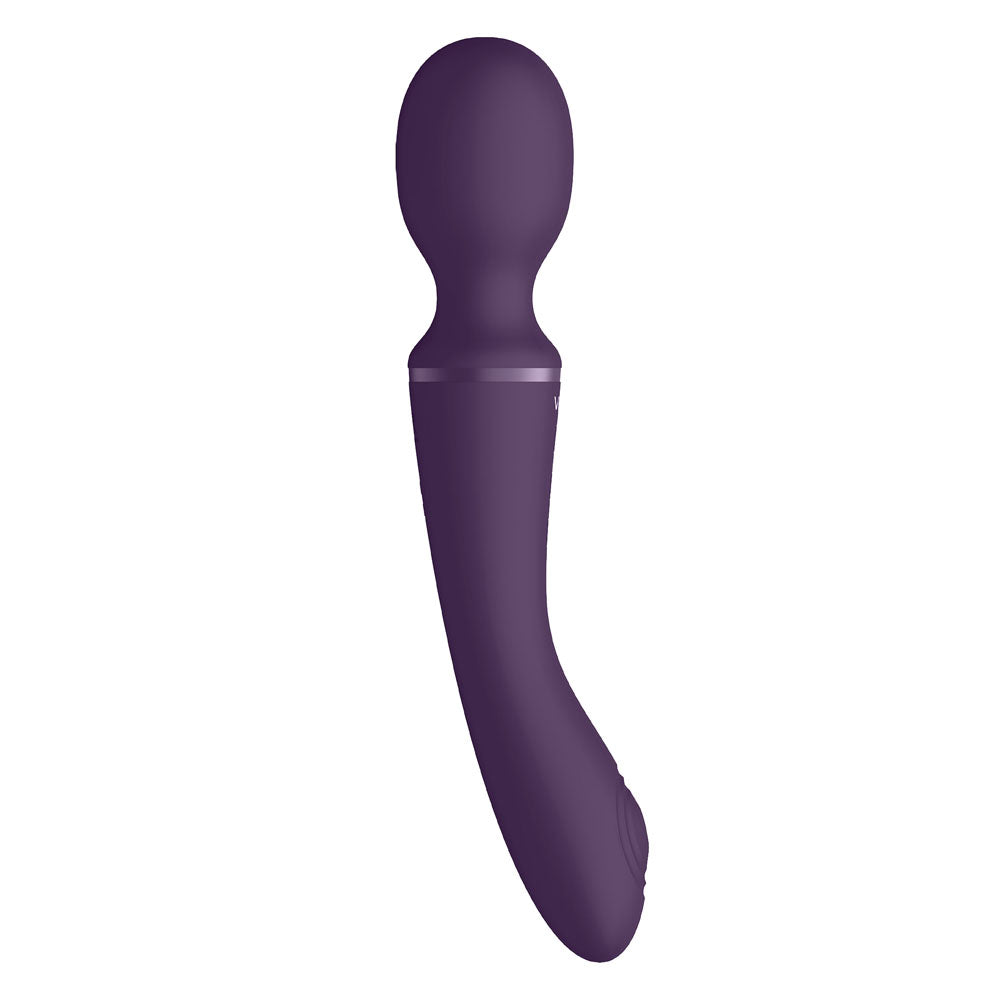 Vive Enora Double-Ended Rechargeable Wand – 10 Function Vibrator