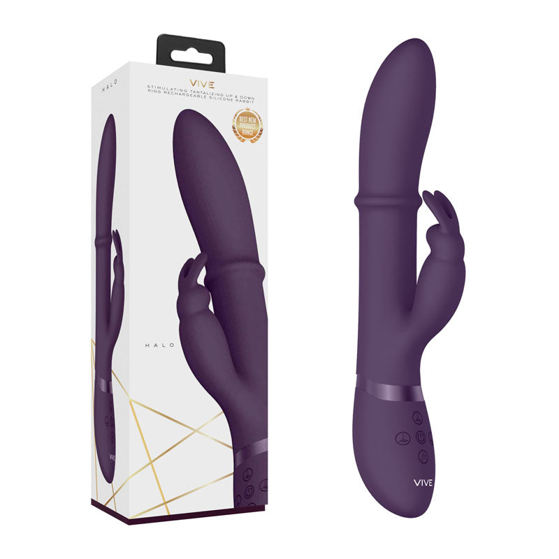 Vive Halo 24.5 Centimeter Rabbit Vibrator