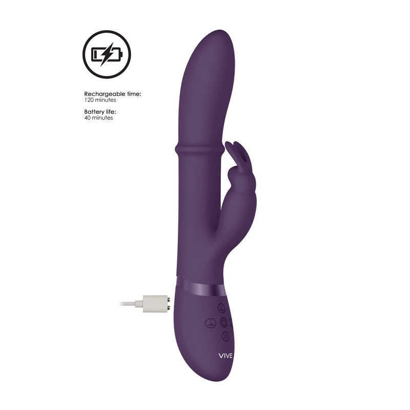 Vive Halo 24.5 Centimeter Rabbit Vibrator