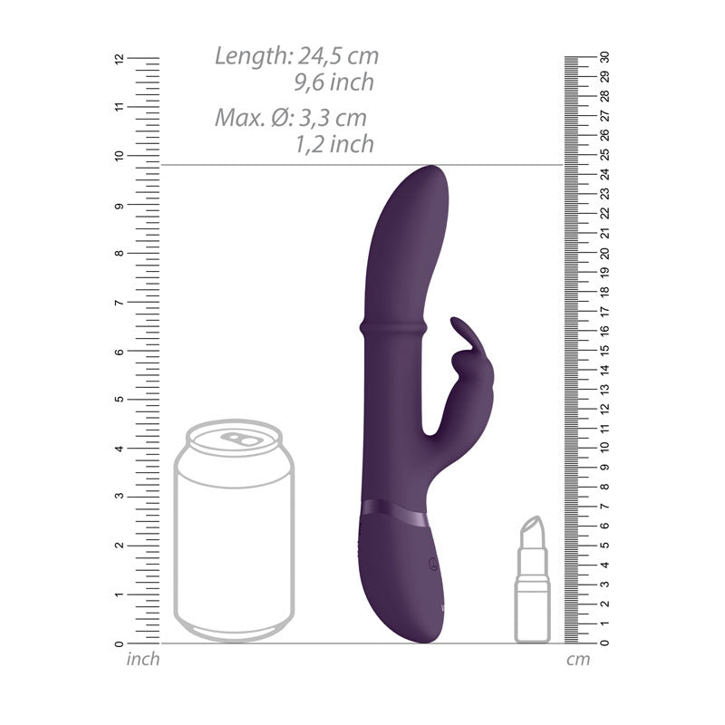 Vive Halo 24.5 Centimeter Rabbit Vibrator