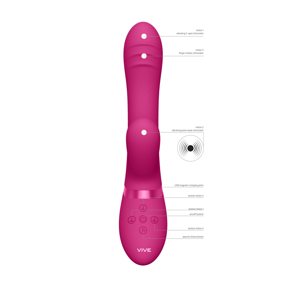 Vive Tani Finger Motion With Pulse Wave – Powerful G-Spot Vibrator