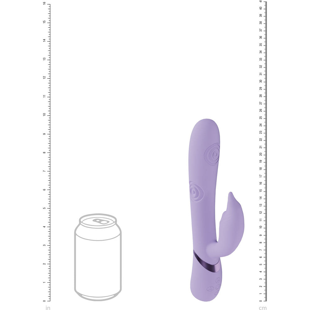 VIVE Pallina 25 cm Tapping Rabbit Vibrator with 6 Points of Stimulation