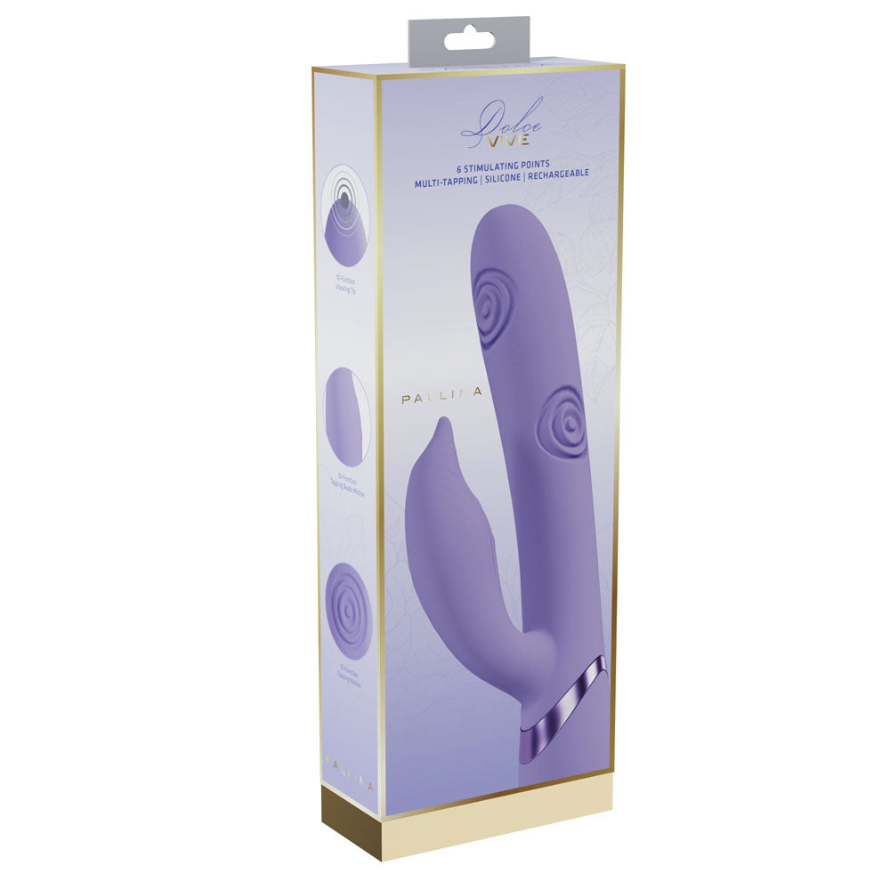 VIVE Pallina 25 cm Tapping Rabbit Vibrator with 6 Points of Stimulation