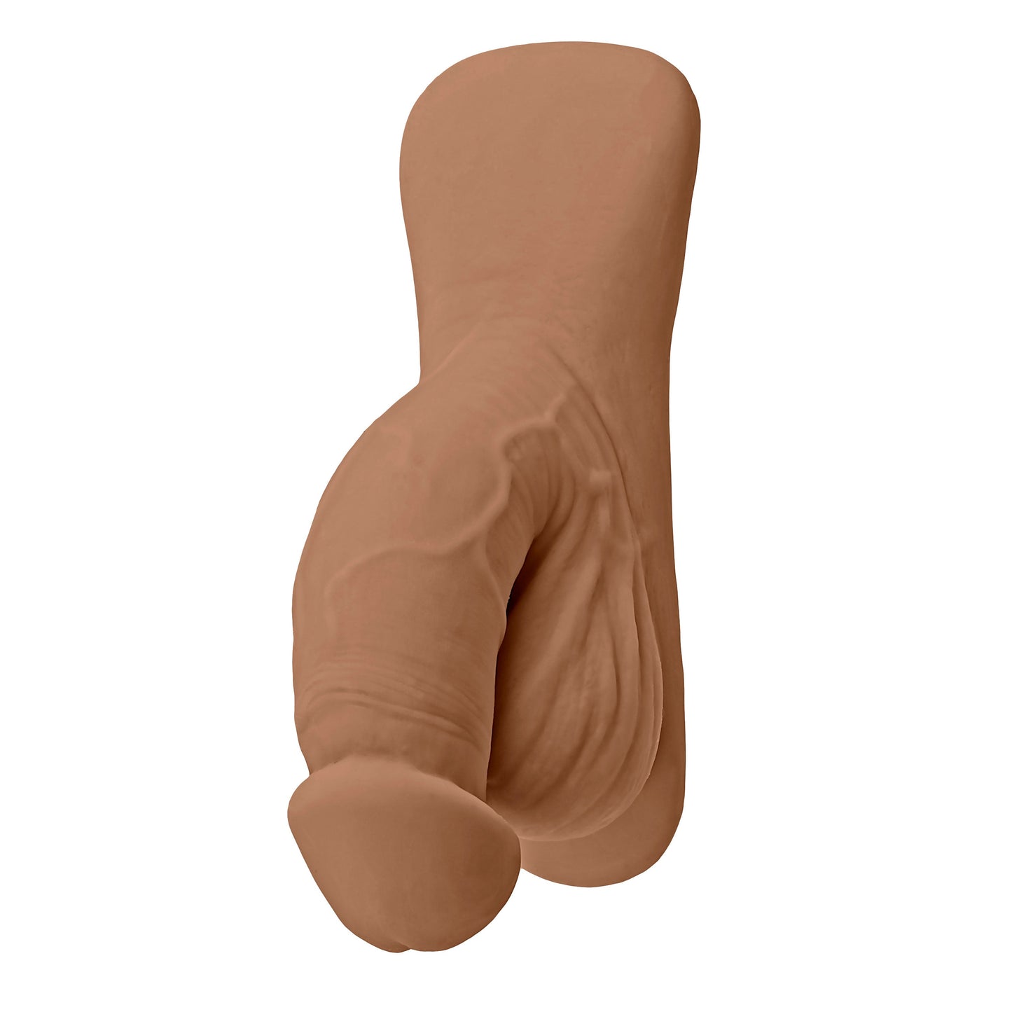 Gender X 4 Inch Silicone Packer Medium (Tan) – Body-Safe Silicone Packer