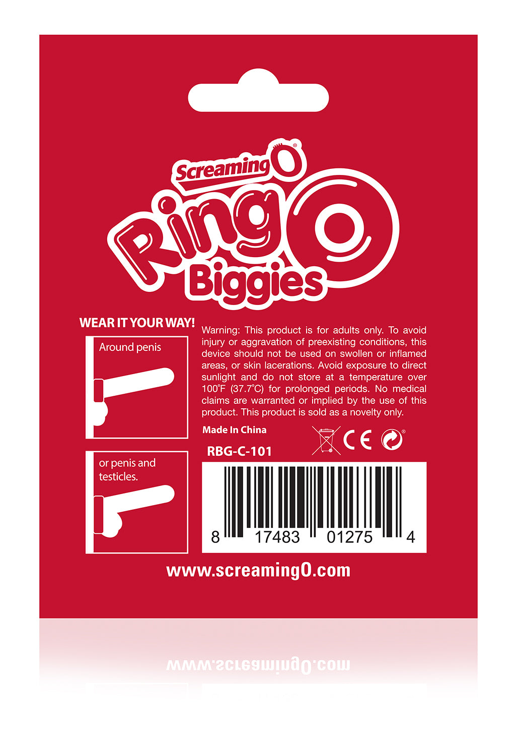 RingO Biggies – Thicker Stretchy Cock Ring