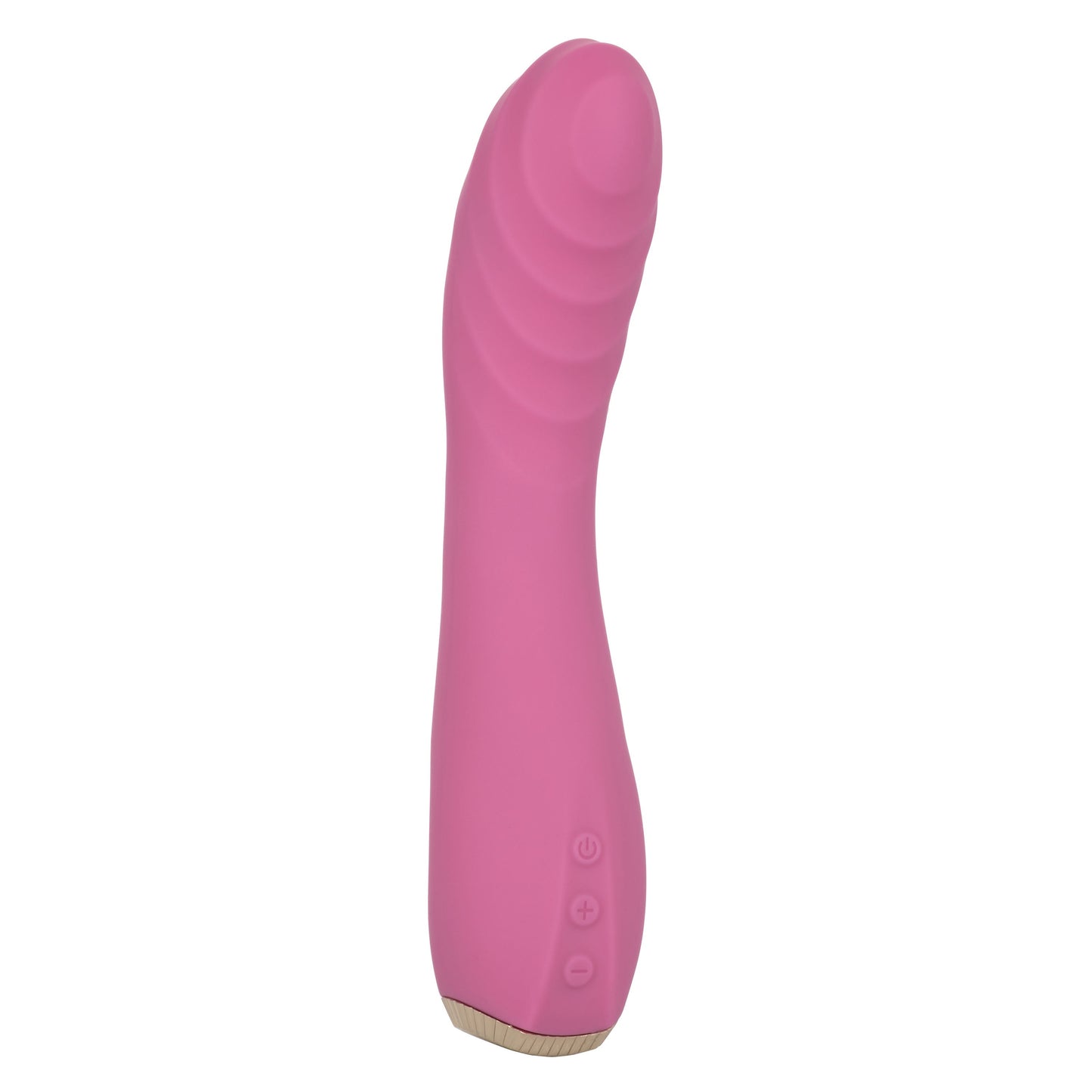 Uncorked Pinot Pink Silicone Massager with 10 Speeds and Rechargeable