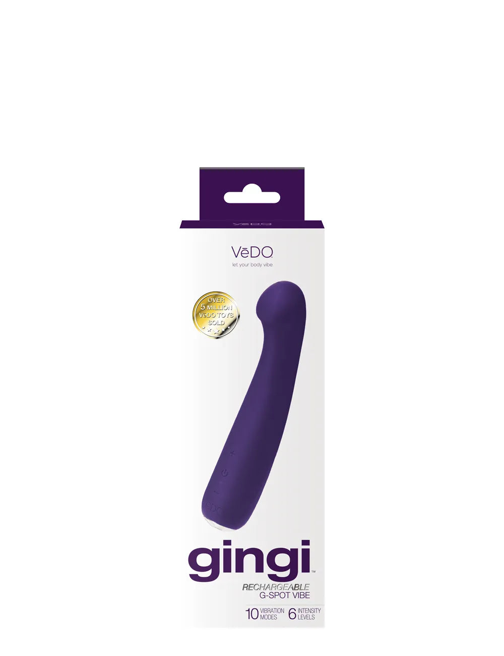 Gingi Rechargeable G Spot Vibrator – Silicone Flexible Shaft Vibrator
