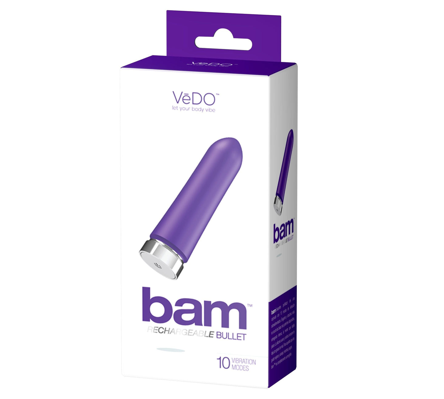 VeDO Bam Bullet Vibrator With 10 Vibration Modes