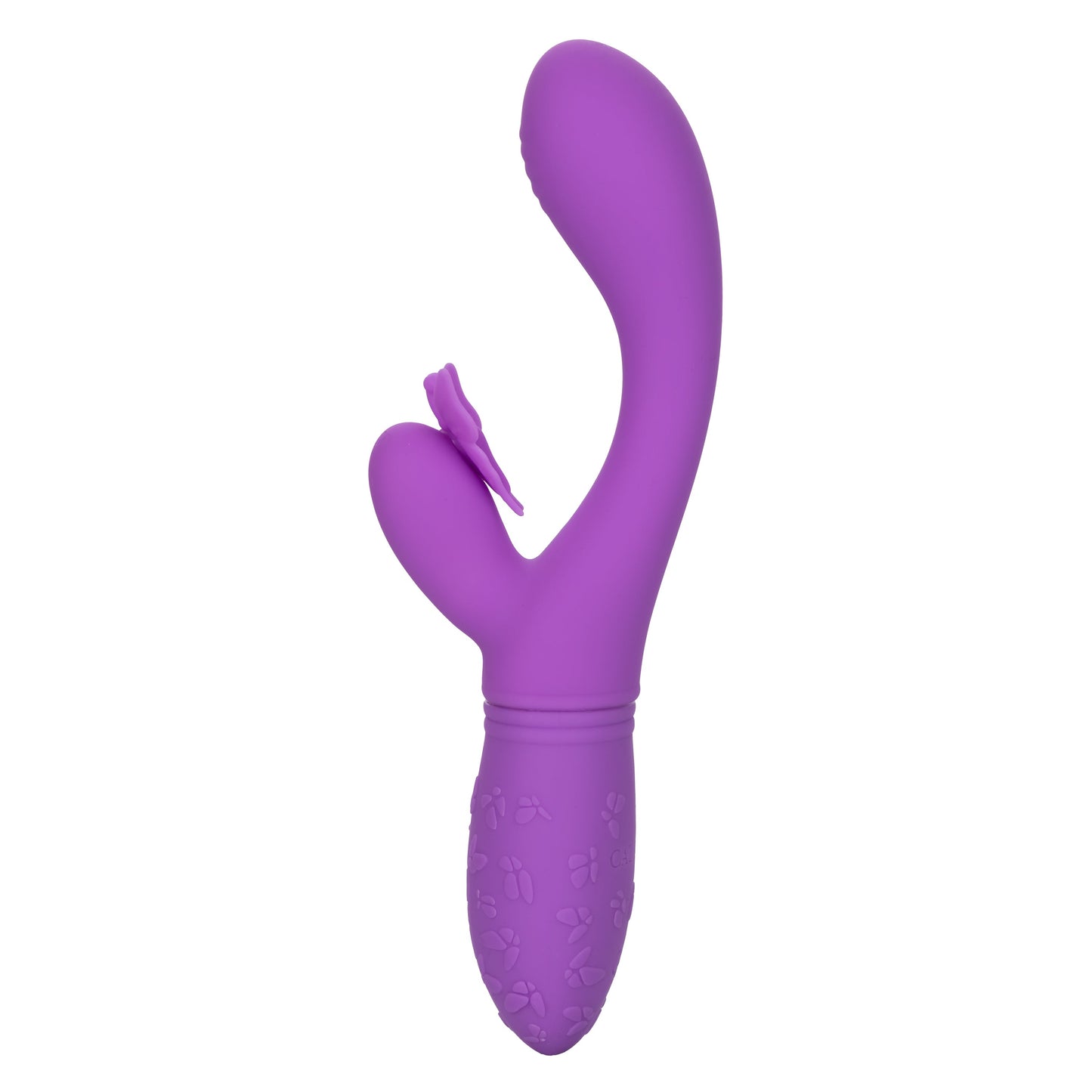 Butterfly Kiss Purple Silicone Vibrator with Motors