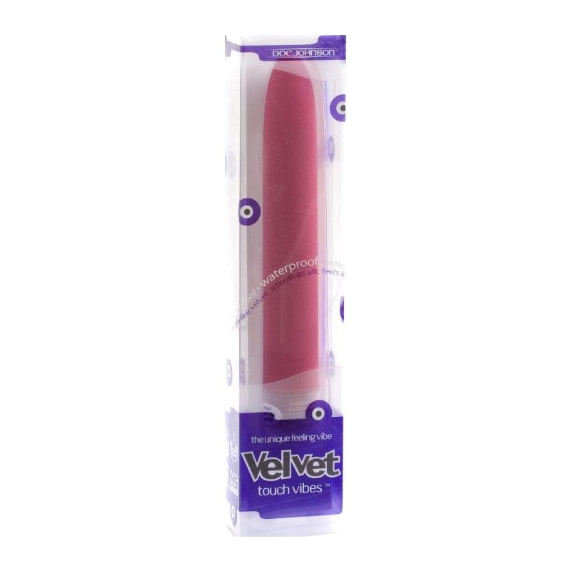 Velvet Touch Vibe Dusty Rose 8 Inch Pleasure Device