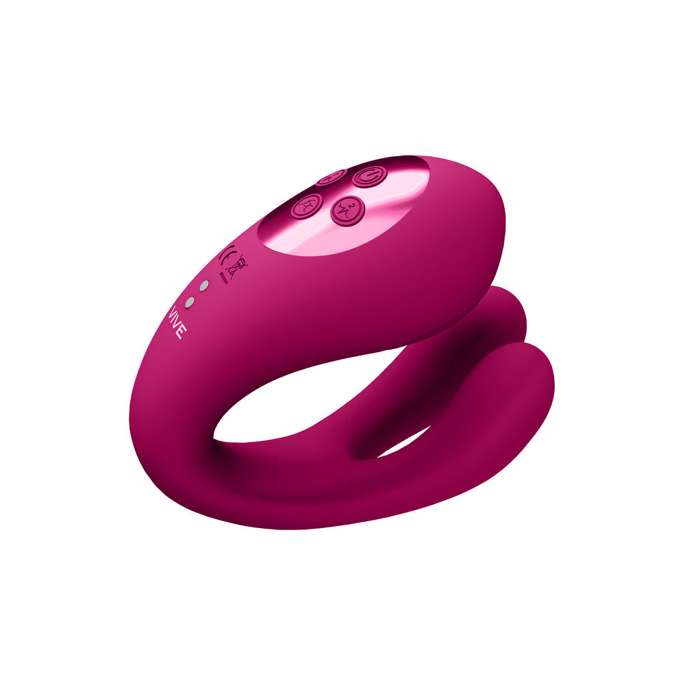 Vive Yoko Triple Action Vibrator With Clit Pulse Waves