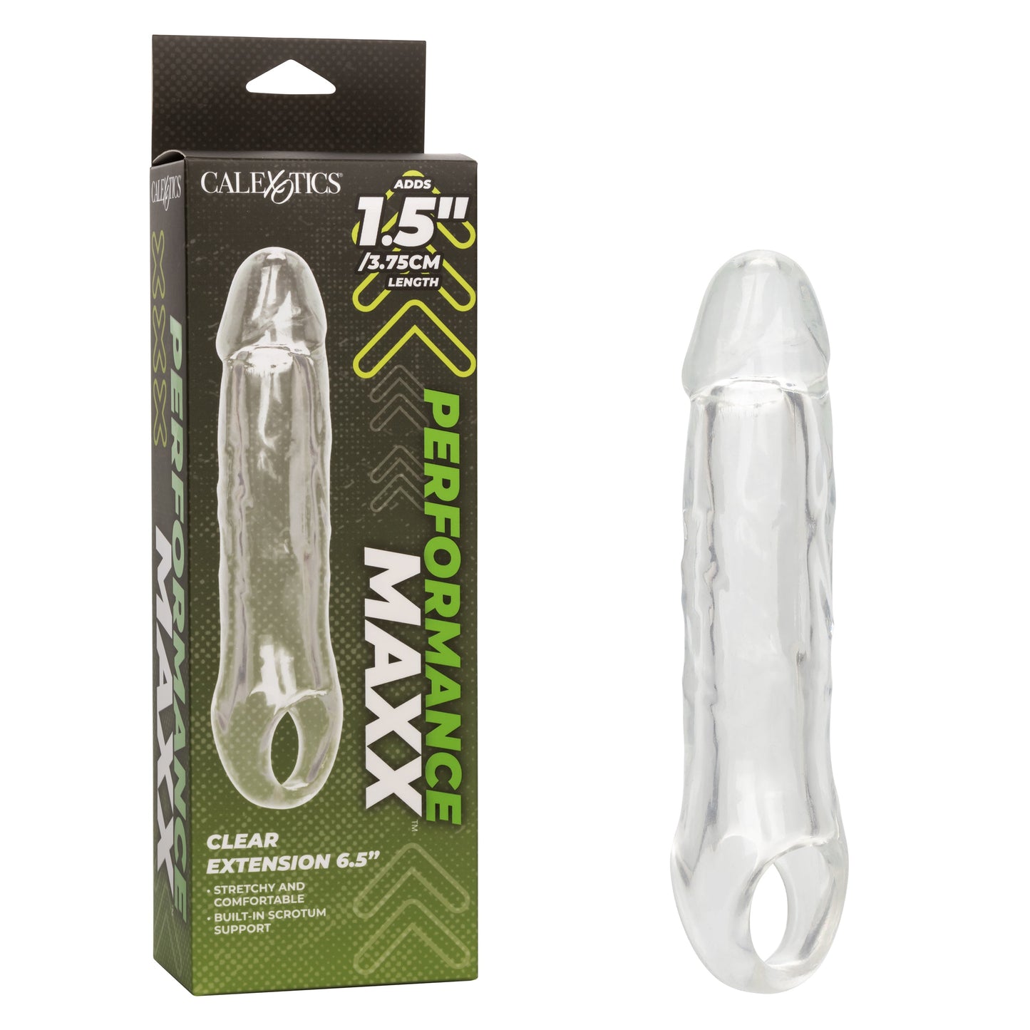 Performance Maxx Clear Penis Extension Sleeve 6.5 Inch Length