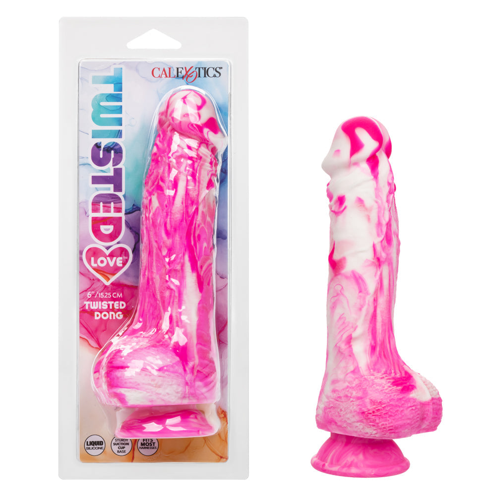 Twisted Love Dong with Smooth Design 6"
