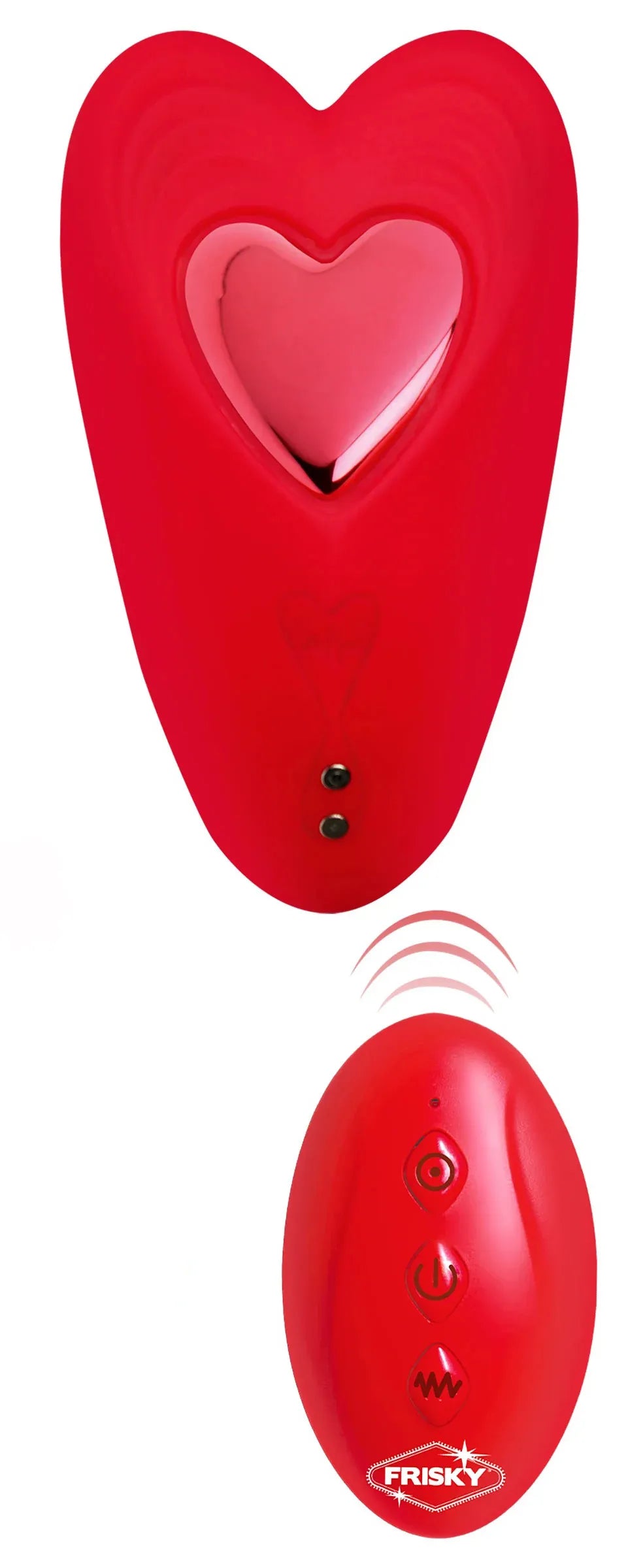 Love Connection Silicone Panty Vibe (Red) – Remote-Controlled Panty Vibrator