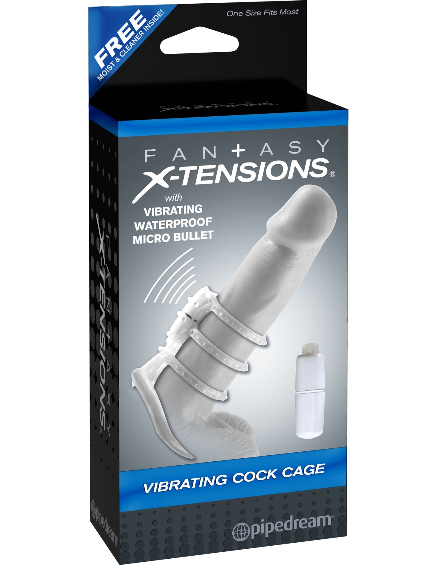 Fantasy X-Tensions Vibrating Power Cage Ring