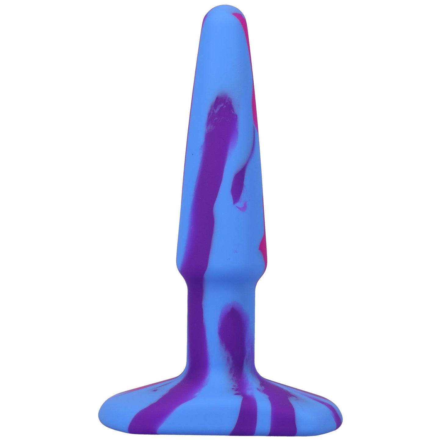 Groovy Silicone Anal Plug 4 Inch Berry