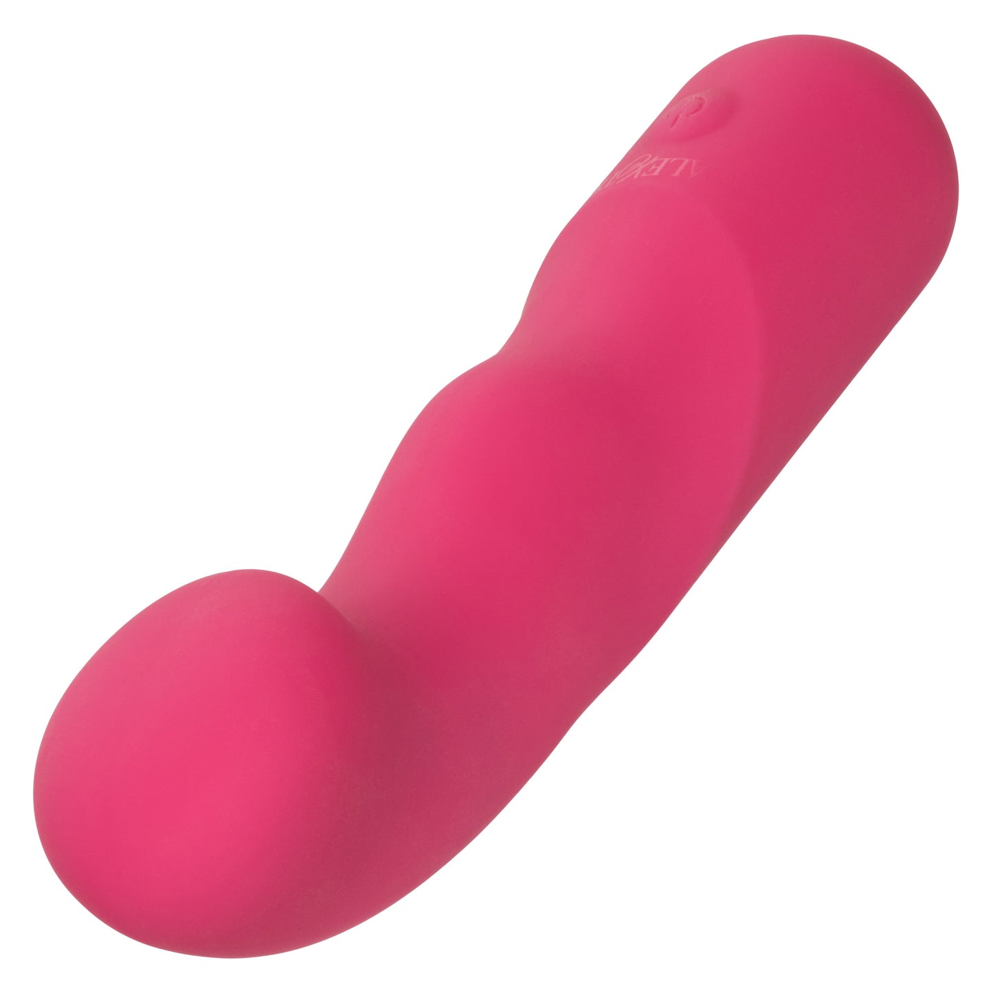 Liquid Silicone Pixies Curvy Pink Flexible Curved Massager with 10 Speeds