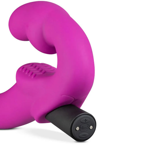 Temptasia Estella Strapless Silicone Dildo – Vibrating Strapless Dildo