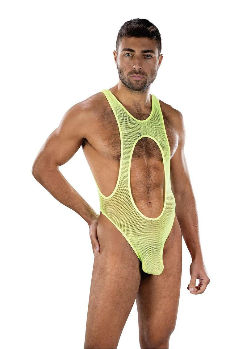 Envy Bare Sunshine Mesh Singlet (Yellow) – Mesh Singlet