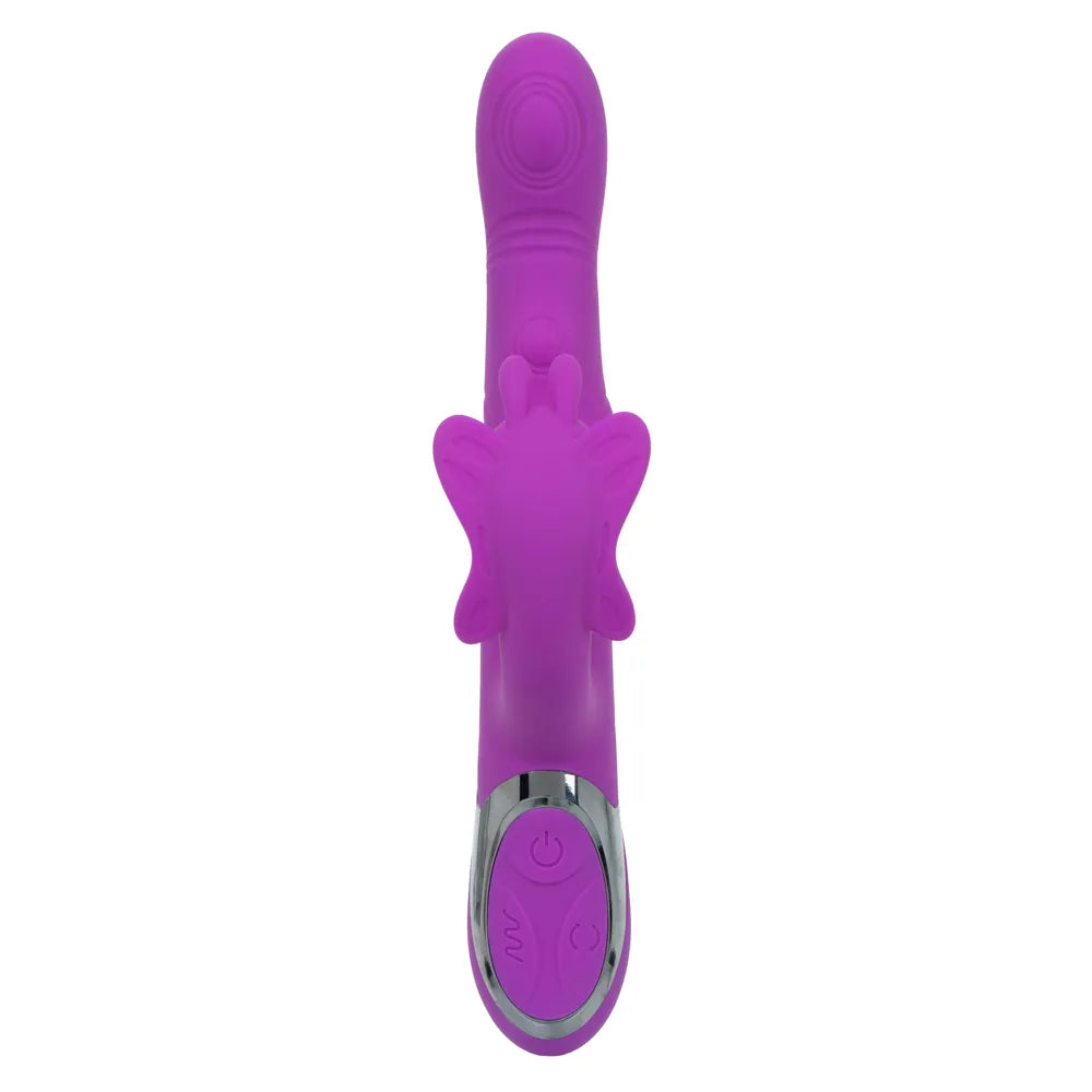 Enchanted Throbbing Butterfly (Purple) – Triple-Motor Vibrator