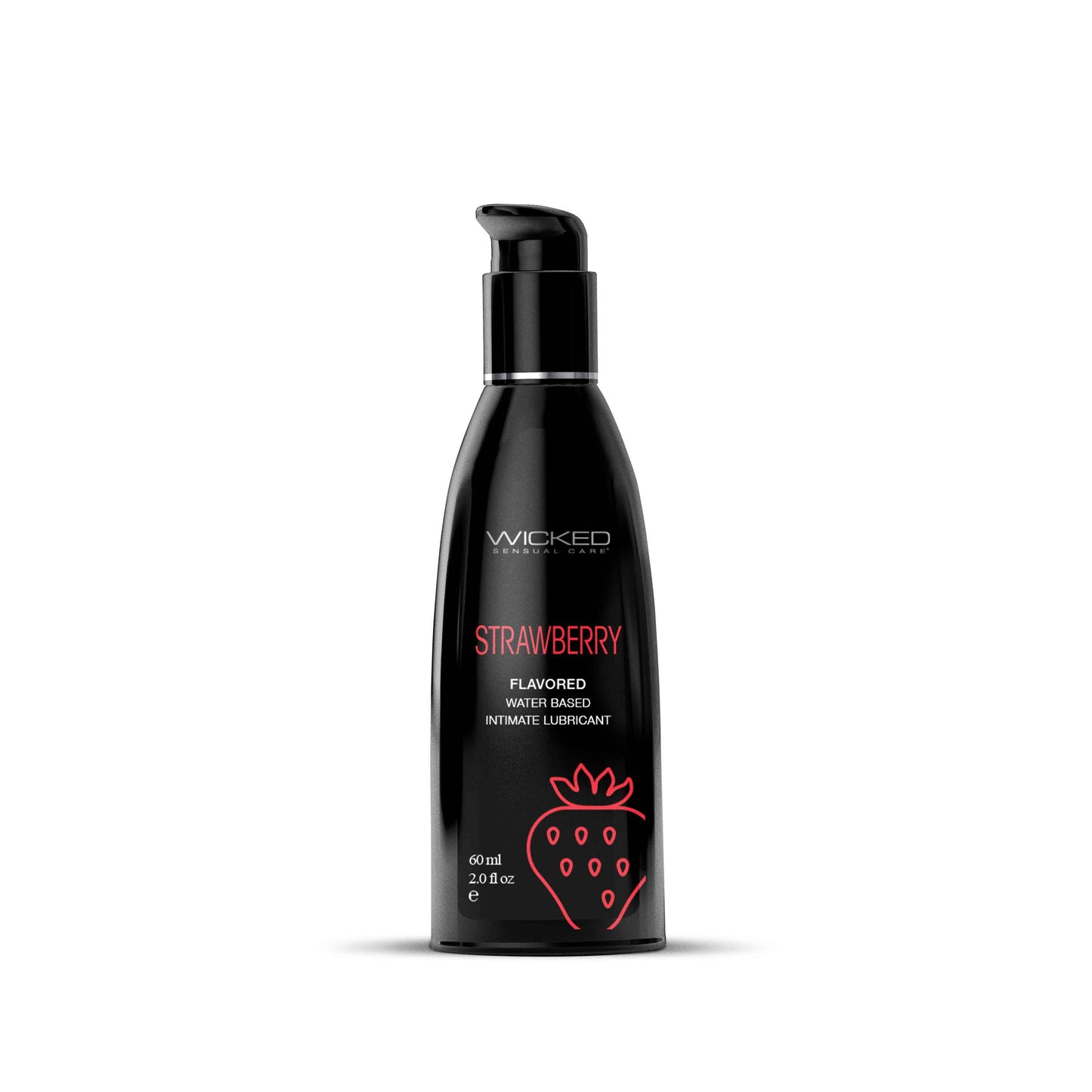 Wicked Aqua Strawberry (60 ml) – Water-Based Strawberry Flavored Lubricant