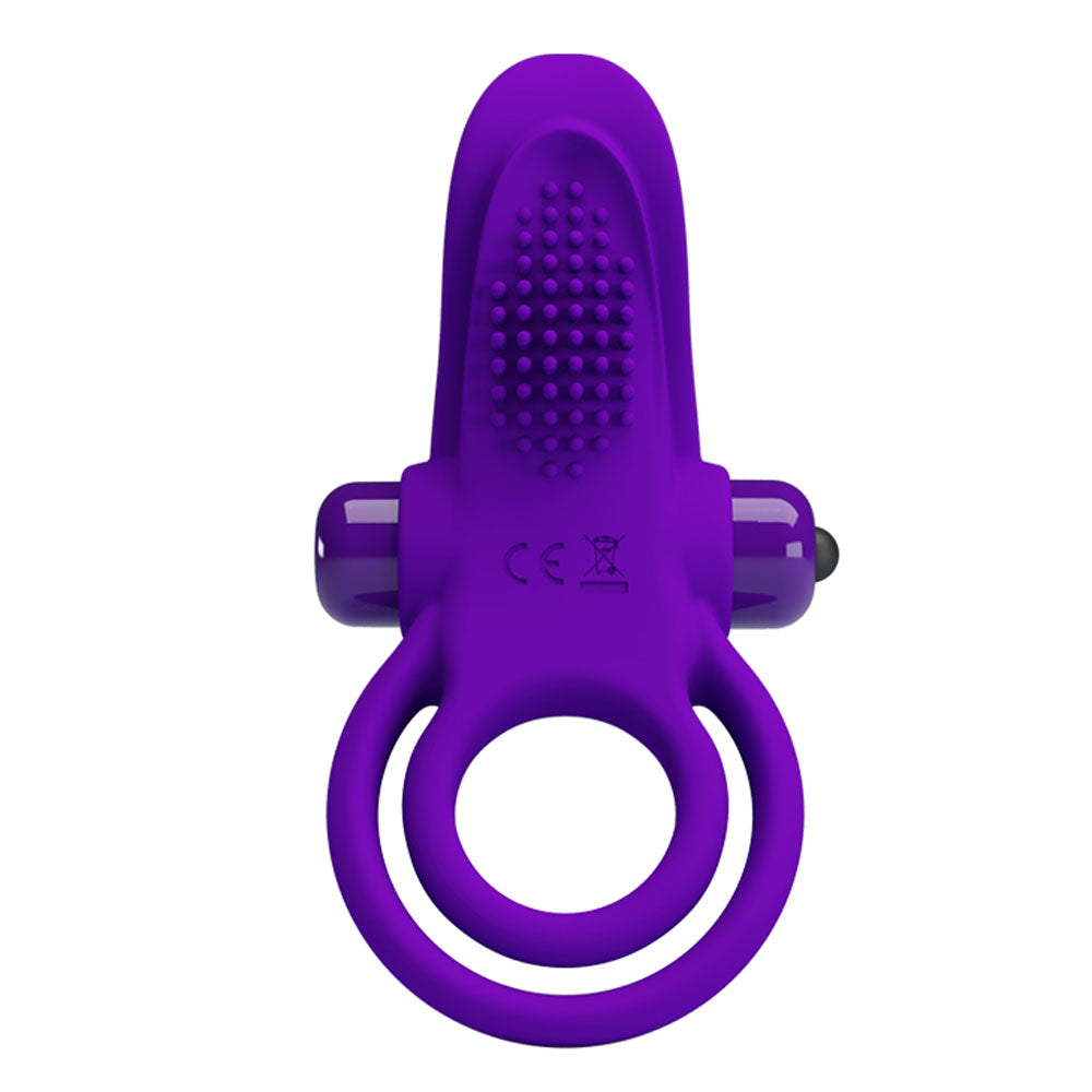 Vibrant Rabbit Cock Ring – Silicone Vibrating Penis Ring