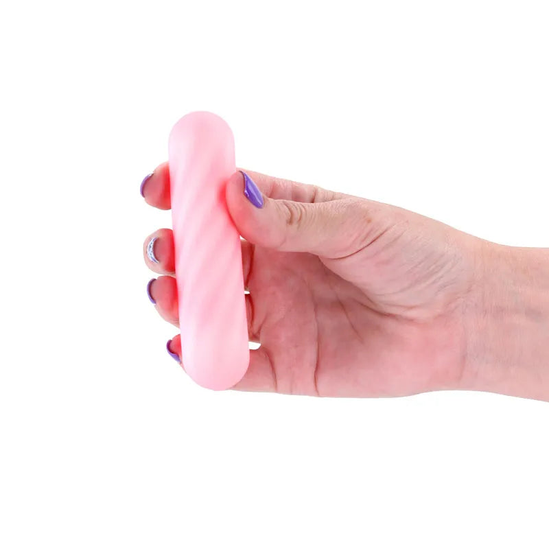 NS Novelties X and Os Embrace (Pink / Purple) – Waterproof Rechargeable Vibrator