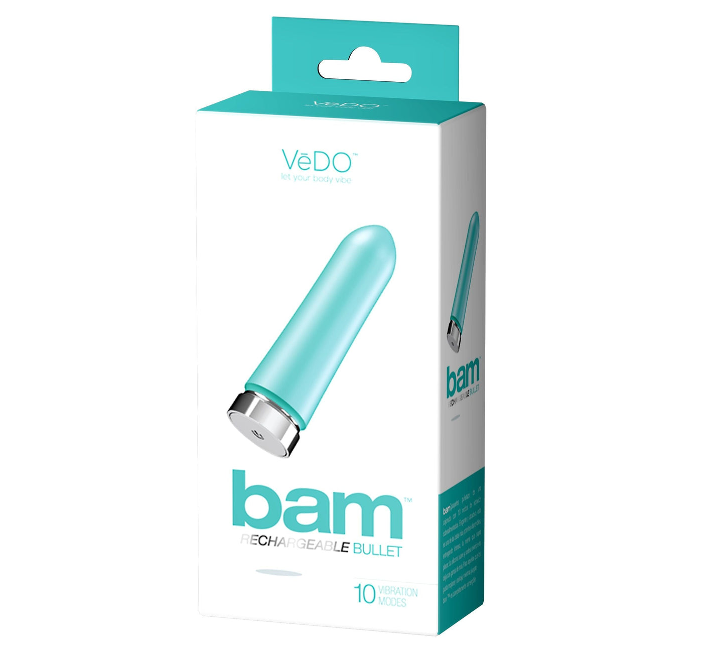 VeDO Bam Bullet Vibrator With 10 Vibration Modes