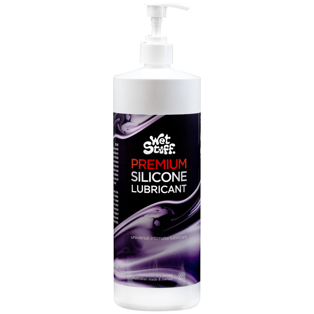 Wet Stuff Premium Silicone Pump Top – 990g Luxury Silicone Lubricant