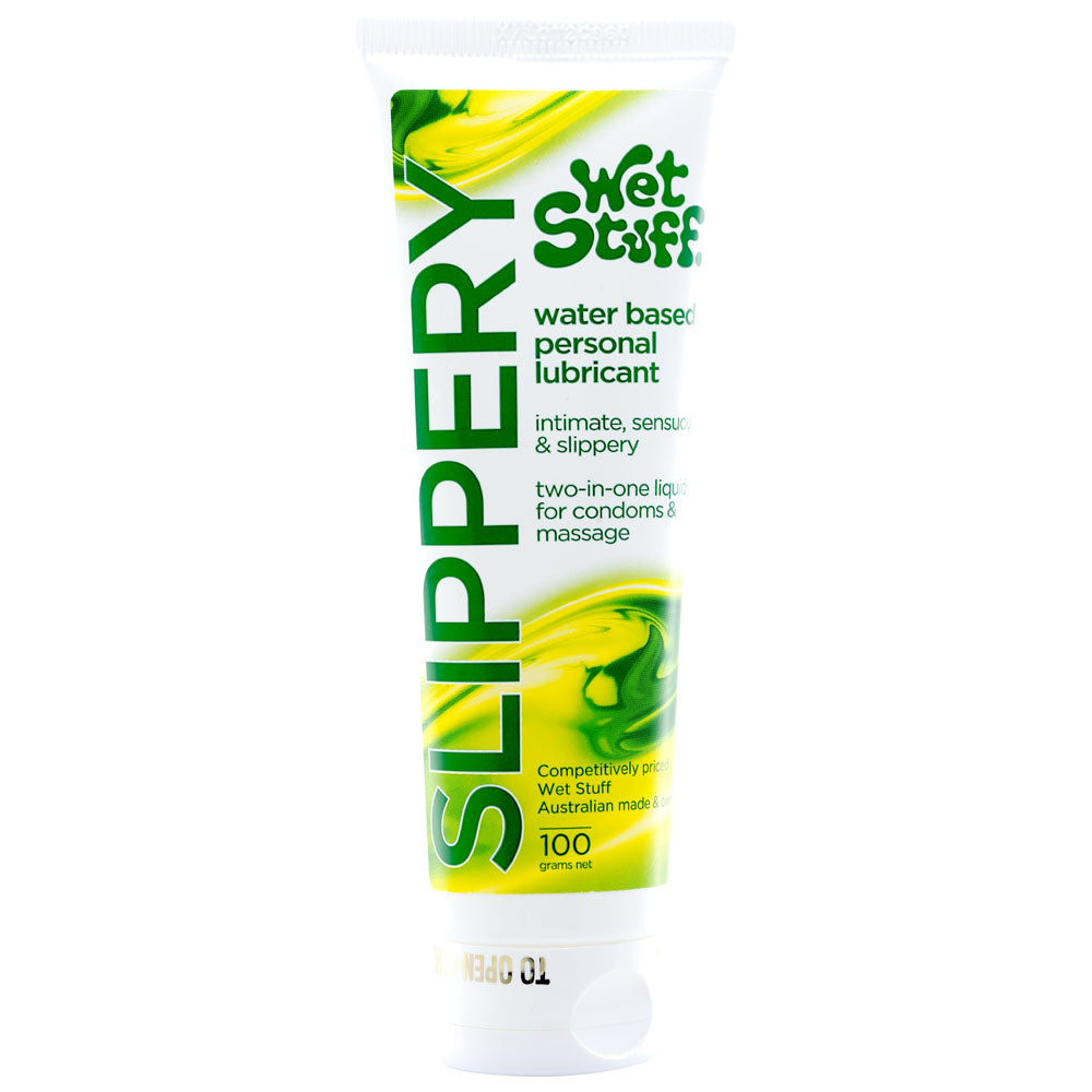Wet Stuff Slippery Stuff – Water-Based Liquid Lubricant 100g Tube