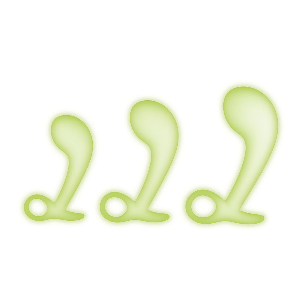 WhipSmart Glow in the Dark Three Piece Prostate Training Kit