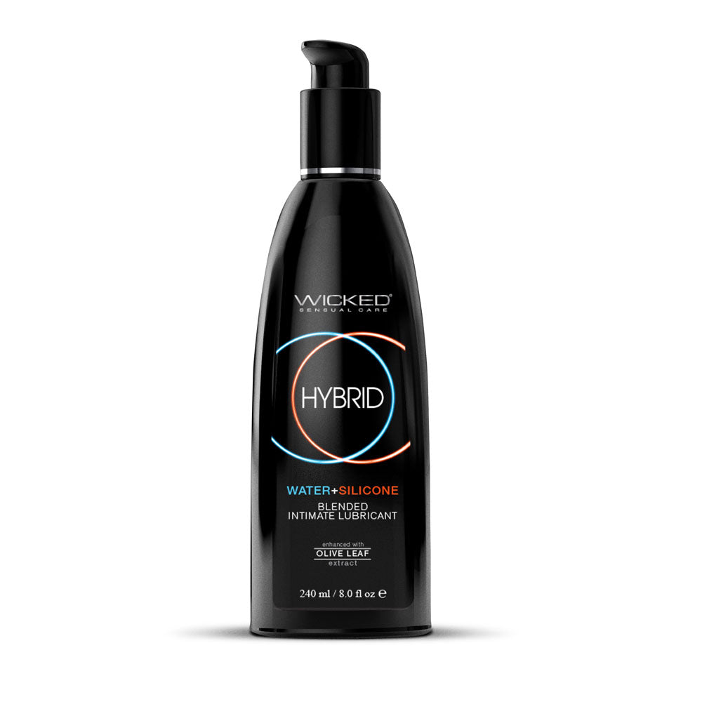 Wicked Hybrid Water and Silicone Blended Lubricant 240ml Bottle