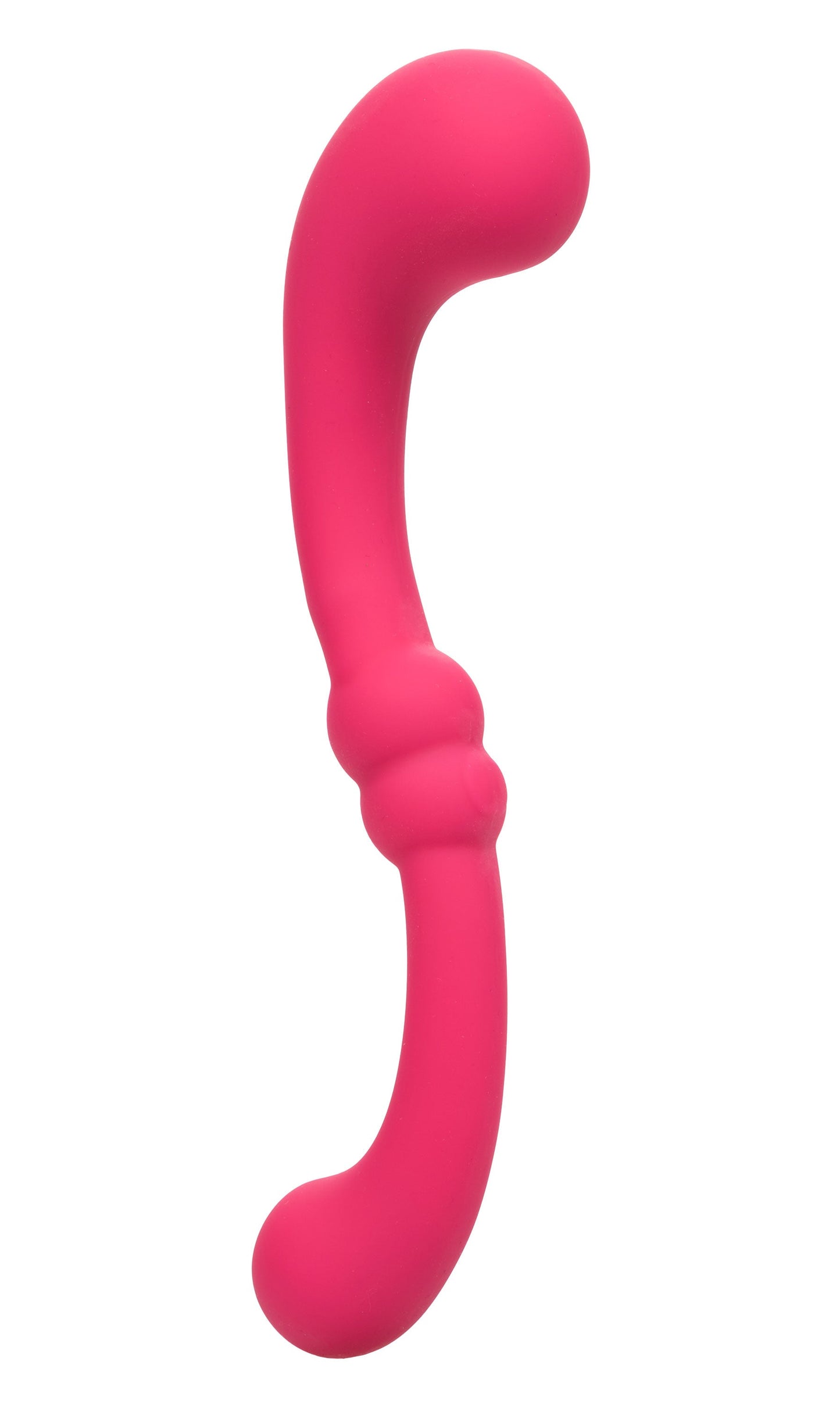 Pretty Little Wands Curvy Slim Pink Silicone Massager with 10 Speeds