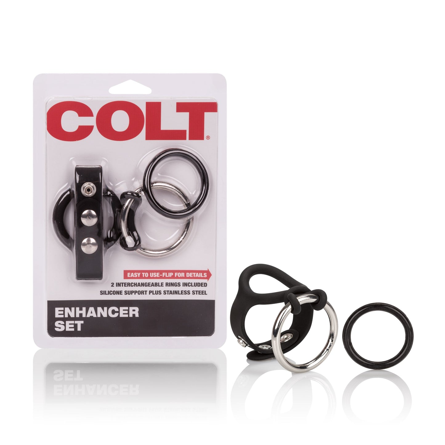 Colt Enhancer Set – Male Pleasure Cock Ring Set