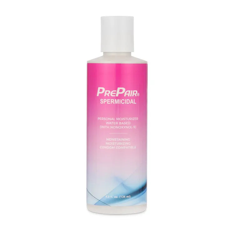 PrePair Spermicidal Water-Based Personal Moisturizer – 4.5oz Lubricant