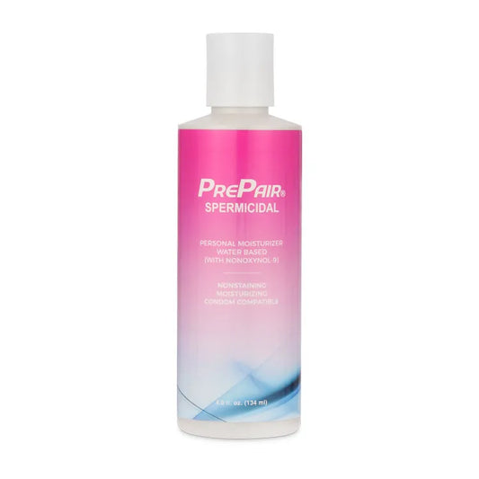 PrePair Spermicidal Water-Based Personal Moisturizer – 4.5oz Lubricant