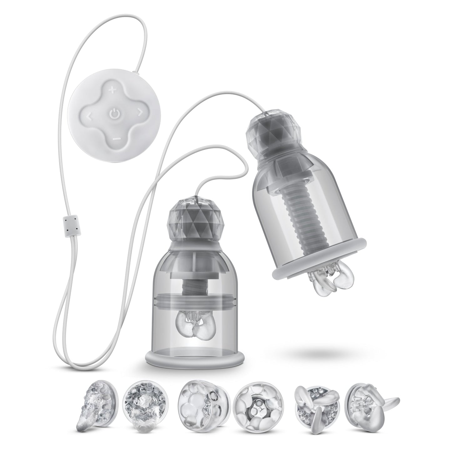 Temptasia Titillator – Variable Speed Nipple Stimulator with Attachments
