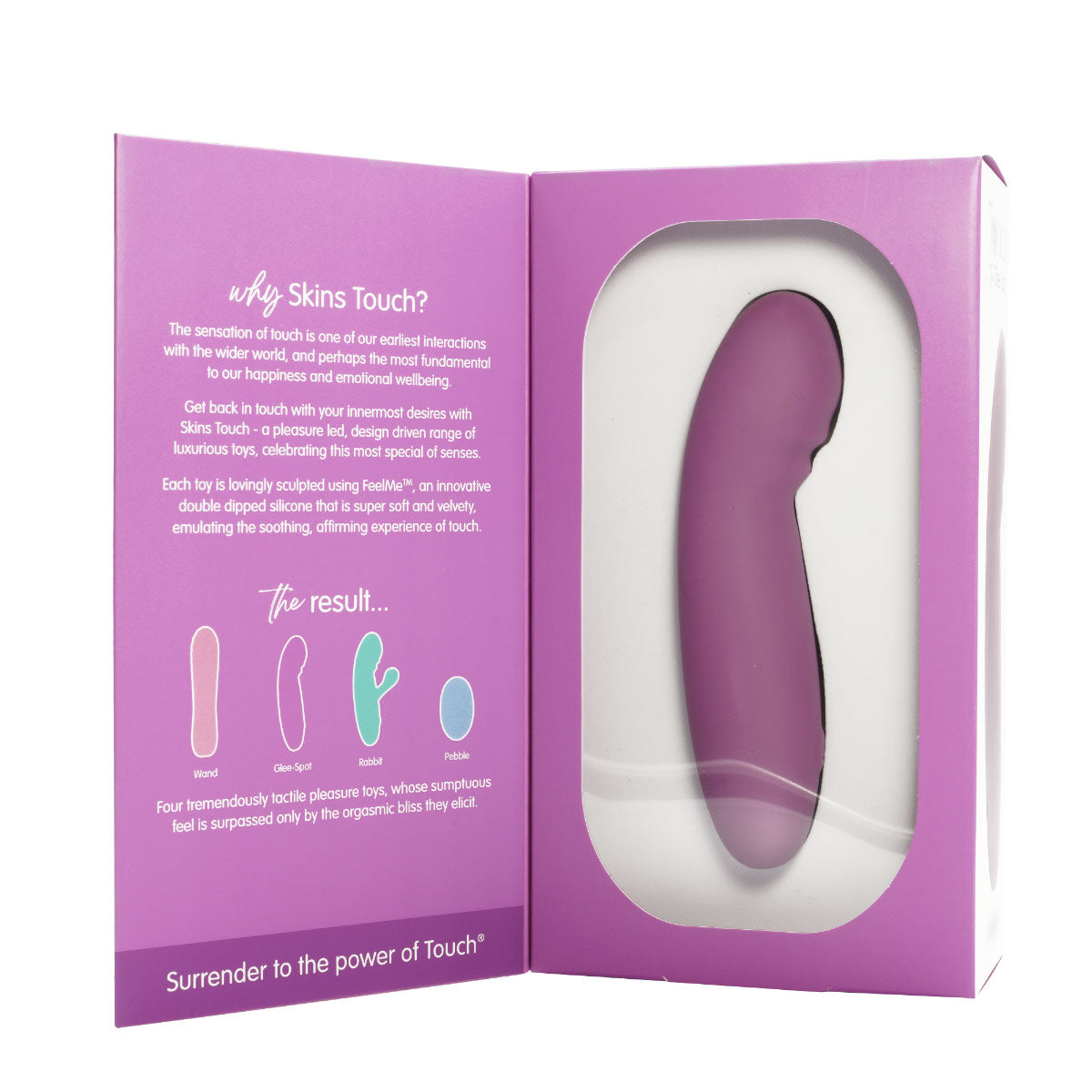 Skins Touch The Glee Spot 155mm Silicone Vibrator
