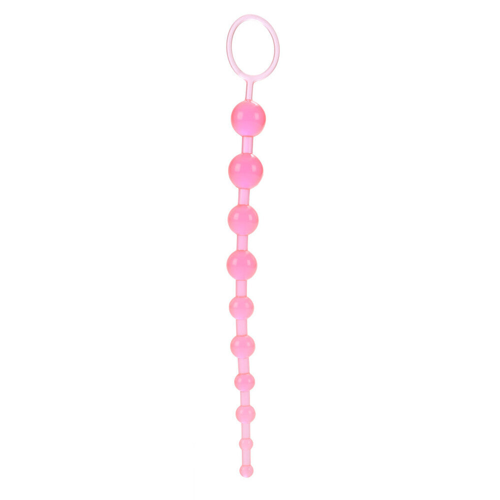 X10 Anal Beads Silicone Graduated 13 Inch