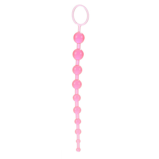 X10 Anal Beads Silicone Graduated 13 Inch